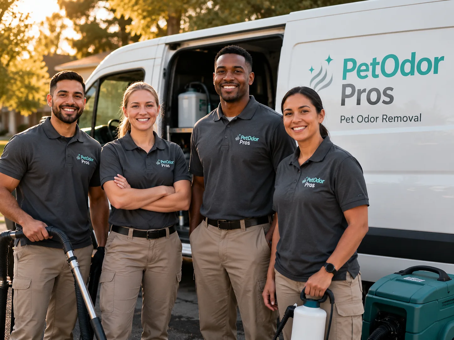 Pet Odor Removal team serving Milford, MA